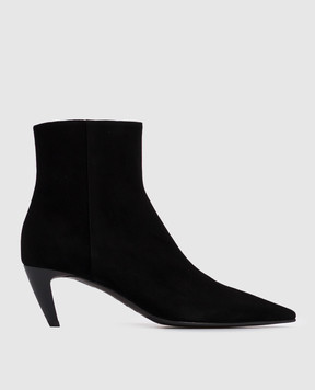 Premiata Black suede ankle boots M6802CAMOSCIO