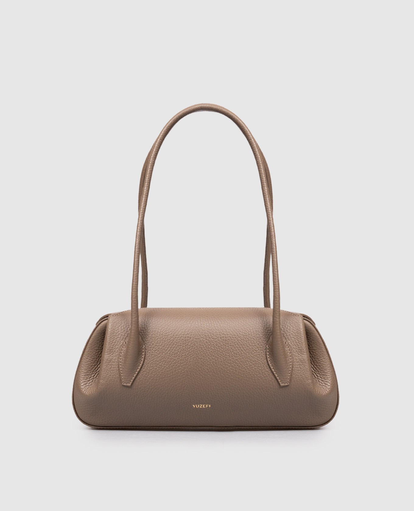 

Beige leather bag OYSTER YUZEFI