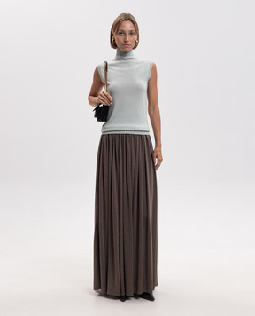 Max Mara Sportmax ESCHIMO green wool top SPXESCHIMO