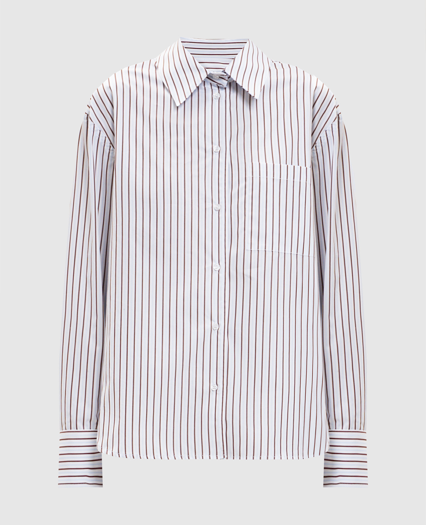 MAUD white striped shirt