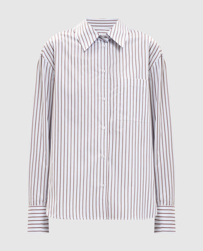 Loulou de Saison MAUD white striped shirt MAUD