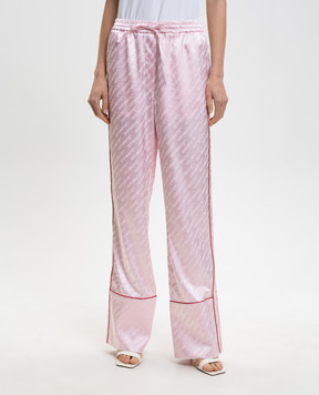 Off-White Pink Jacq Off pants 2CA18ZS26FAB001
