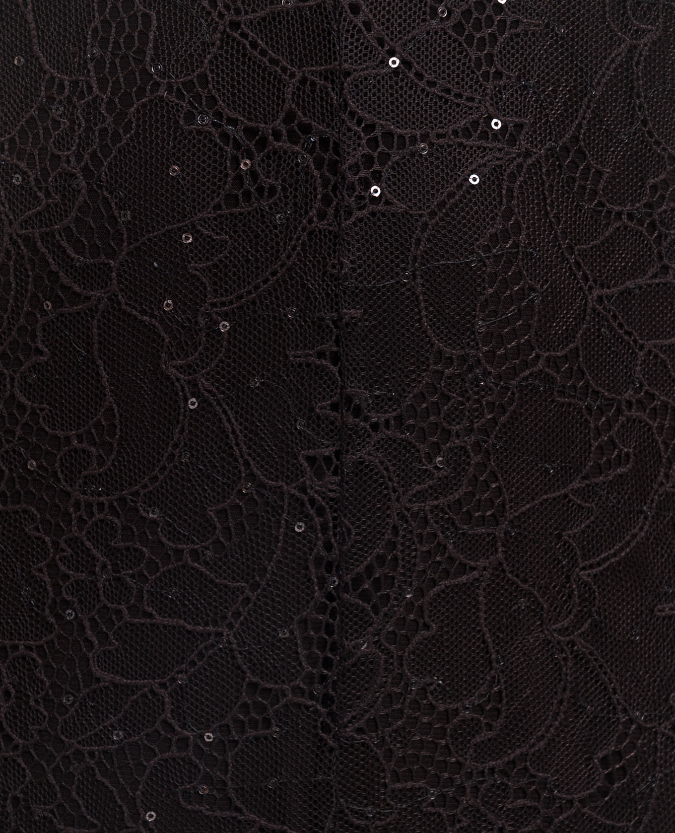 Brown lace midi dress Twinset 4