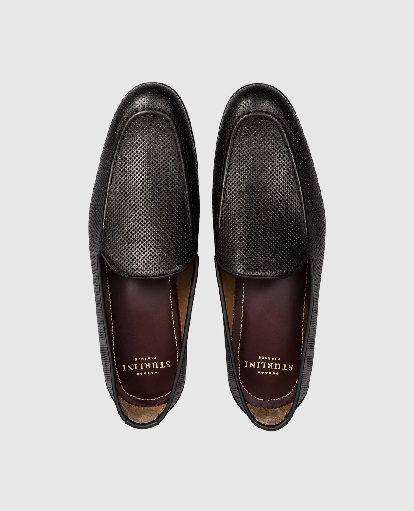 Black leather slip-ons Sturlini 4