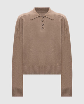 Loulou de Saison HOMERE brown cashmere sweater HOMERELDS