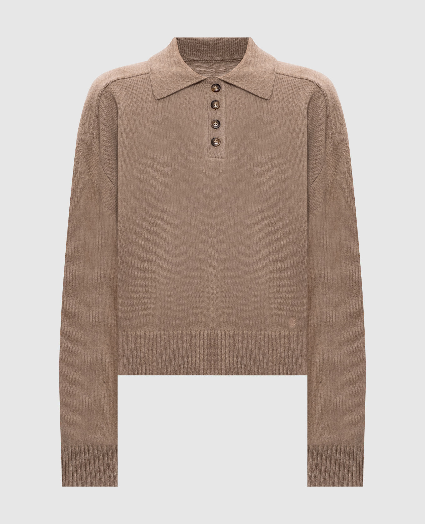 HOMERE brown cashmere sweater