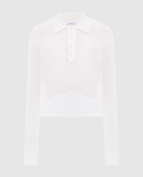 Givenchy Ivory silk polo BWL00C4ZUU