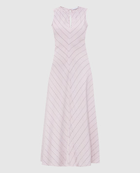 PROENZA SCHOULER Jessi pink striped dress WL2613606BY367