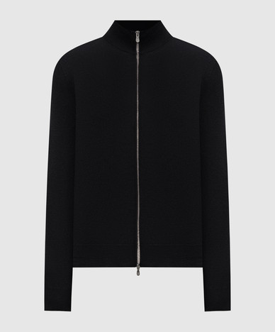 Black cardigan