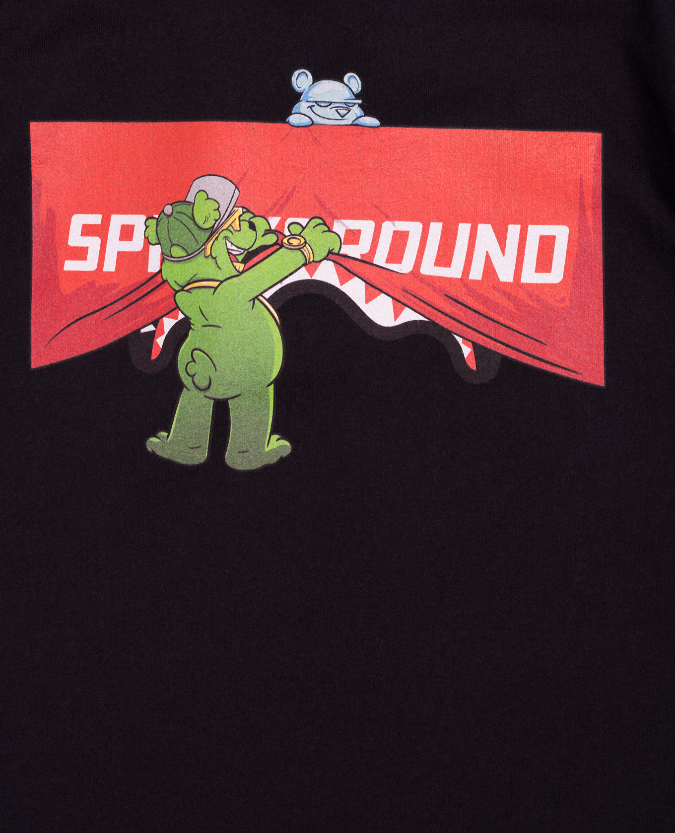 Show the Shark Kids Black T-Shirt Sprayground 3