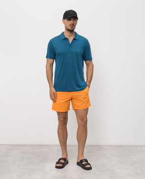 Vilebrequin Pirinol blue polo shirt PRLH9R02