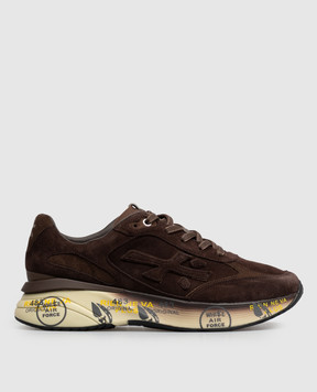 Premiata Moerun brown suede sneakers MOERUN
