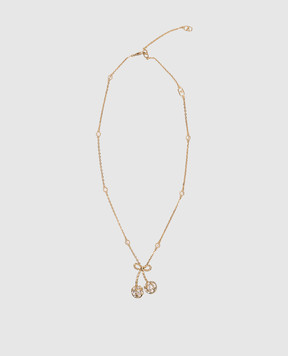 Valentino Cherryfic gold necklace with Swarovski crystals 8W2J0BA2YCW