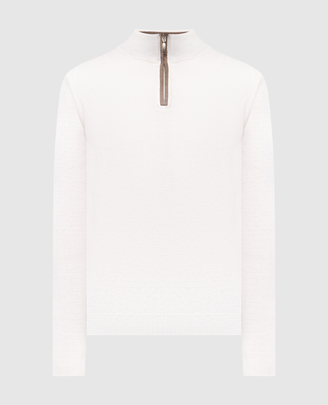 

White wool and cashmere jumper Pini Parma