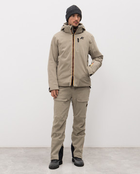 K-Way Mercantour Corduroy Ski Pants Khaki K6126UW