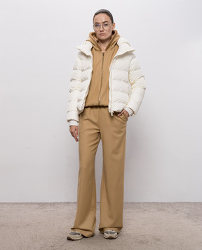Herno Beige wool pants PT000273D33478