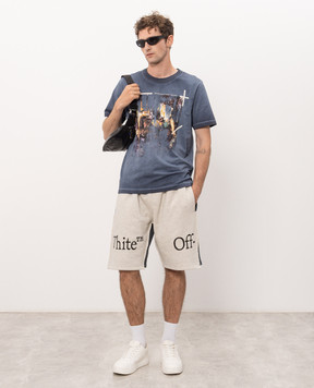 Off-White Narciso blue t-shirt 44MAA16MF26J00K
