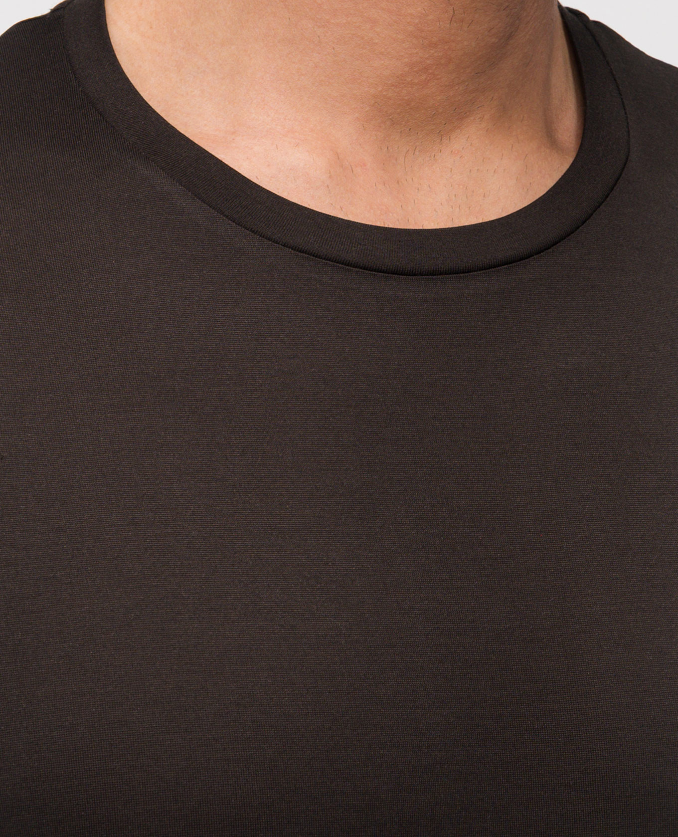 

ENNO brown silk t-shirt Stefan Brandt