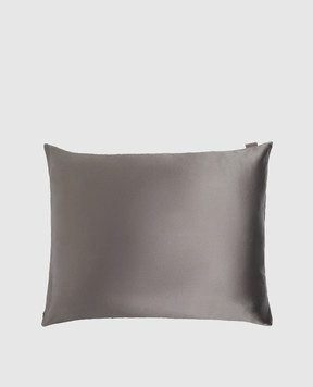 Dore & Rose Gray silk pillowcase PREMIUMSILKPILLOW
