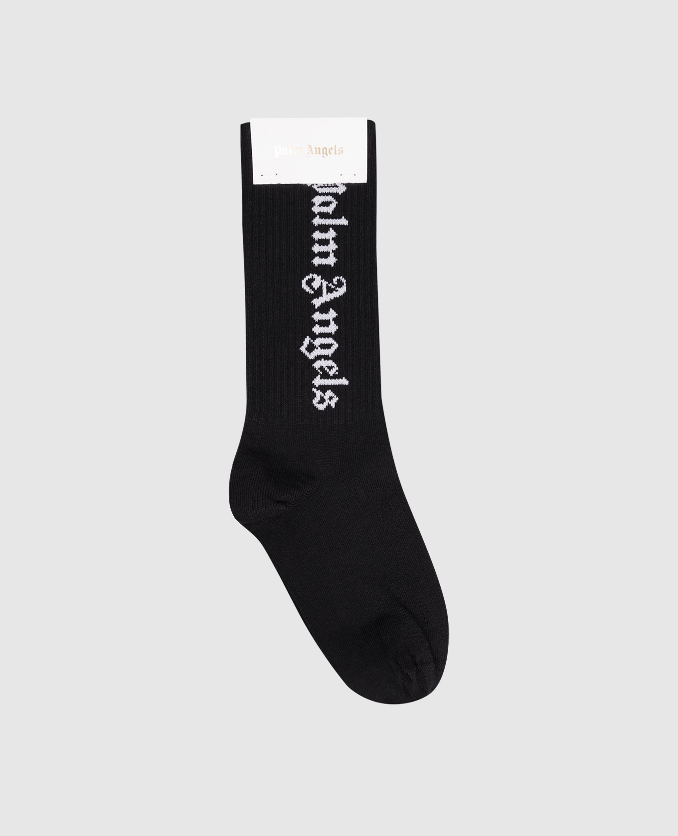 

Children's black socks with logo Palm Angels