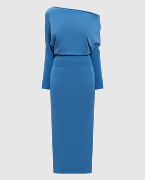 Simkhai Blue dress with wool 5251015K