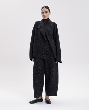 BOBOUTIC Blue pants with wool and cashmere 5165