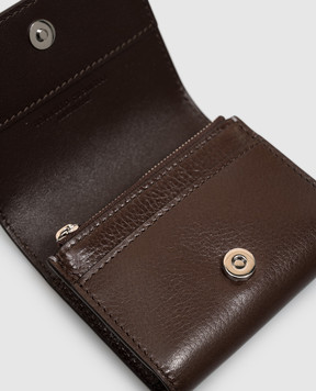 Brunello Cucinelli Brown leather wallet MWVEBU450