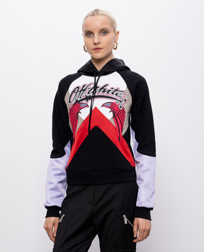 Off-White Black Double Eagle hoodie 29E00291T