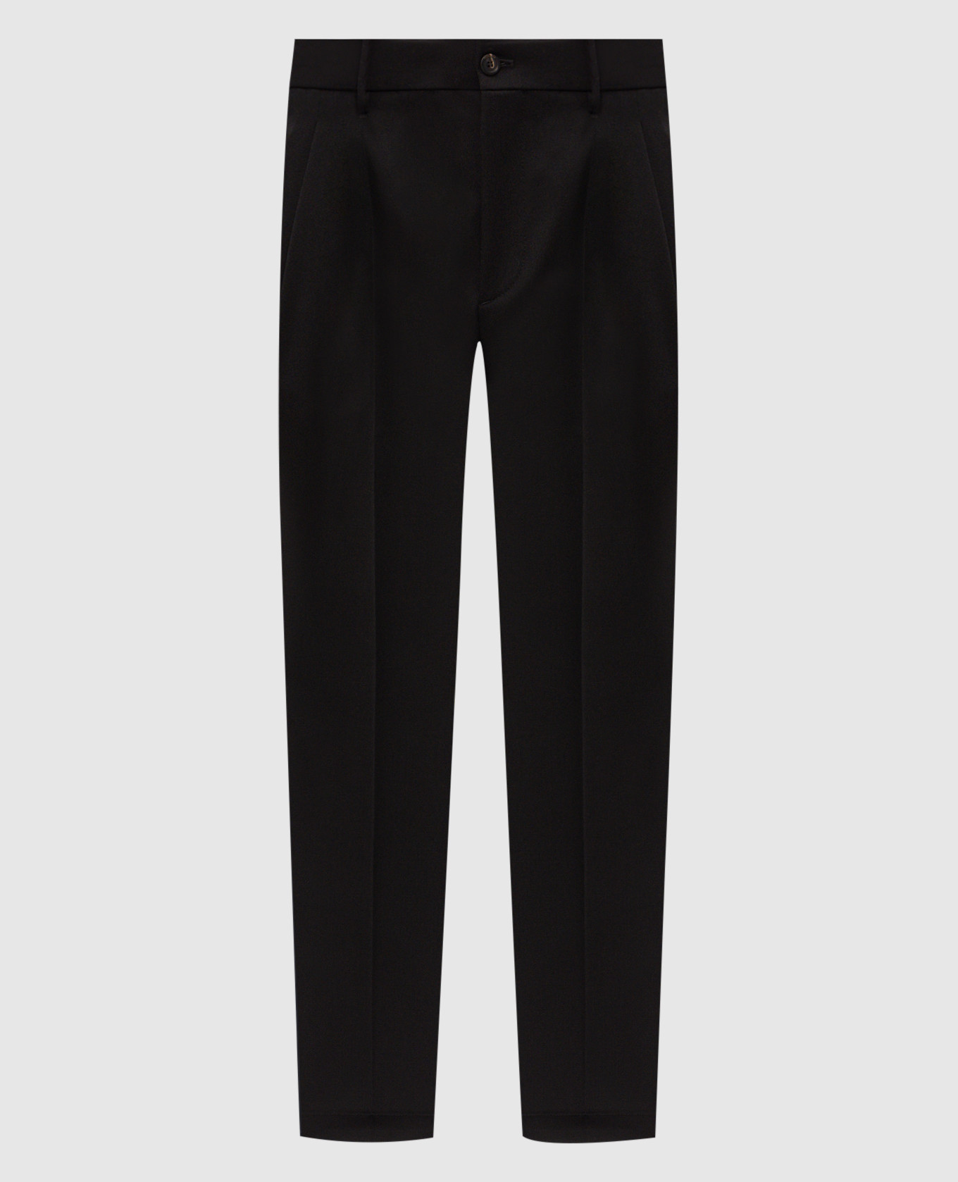 Pantaloni di lana neri