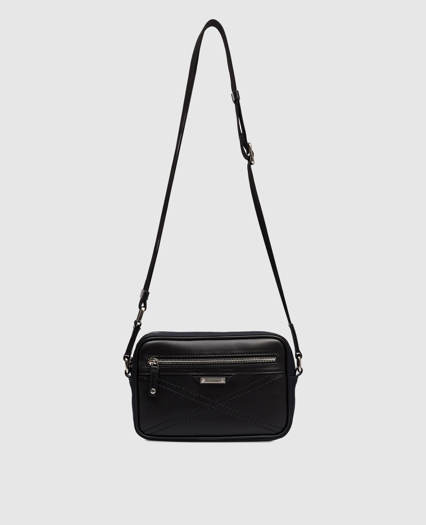 

Blue combination bag with logo Iceberg