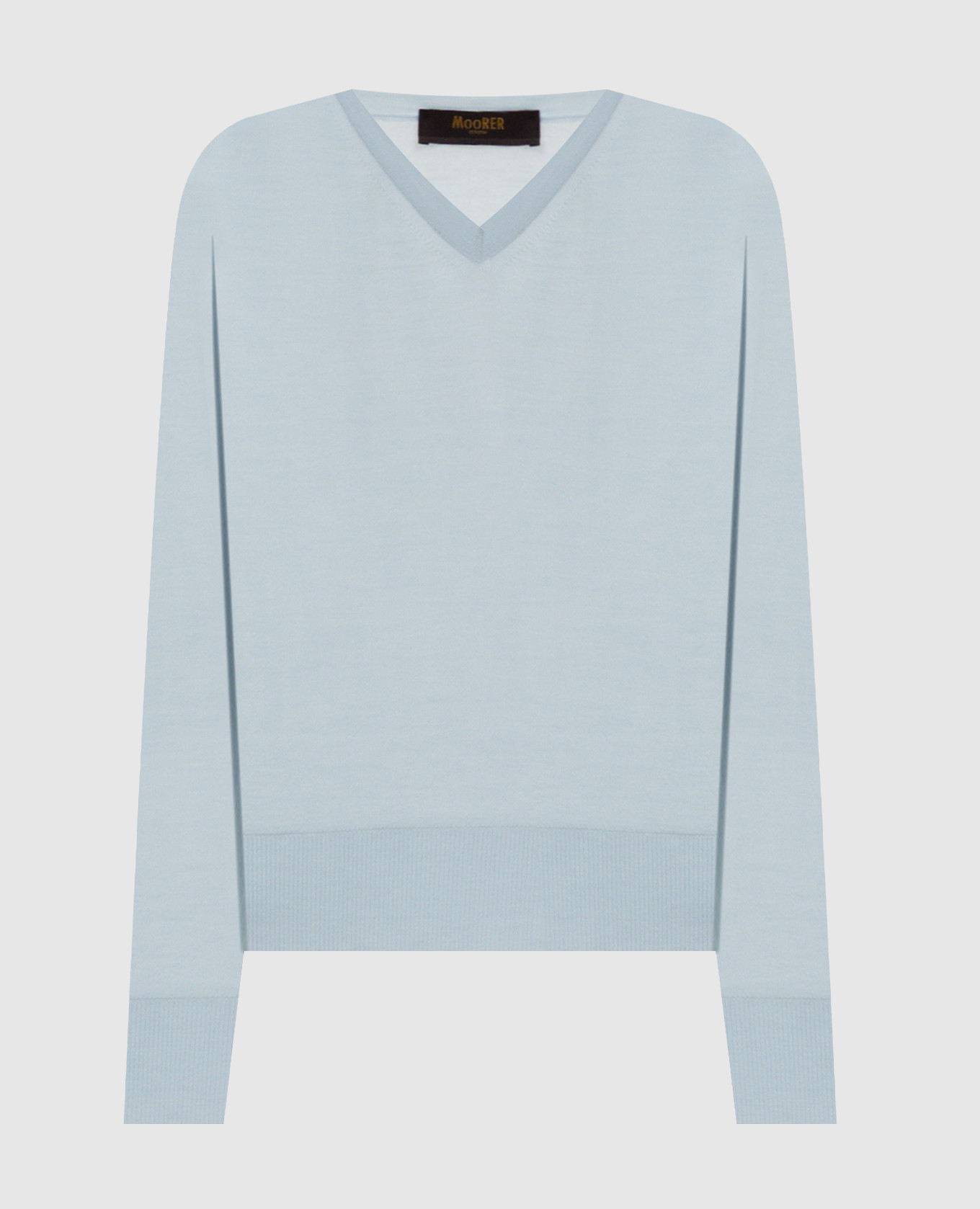 VARENNA blue wool pullover MooRER