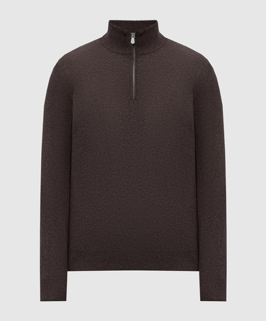 Brown cashmere jumper