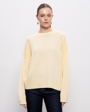 Loulou de Saison Yellow ANTON cashmere sweater ANTON