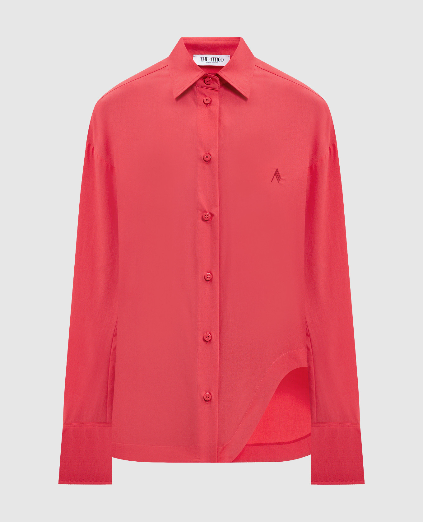 

Pink shirt with emblem The Attico