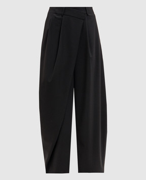 Juun.j Black pants with wool JW6421W505