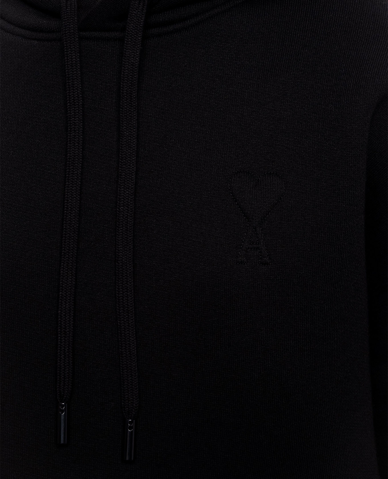 Black insulated hoodie Ami Paris 5