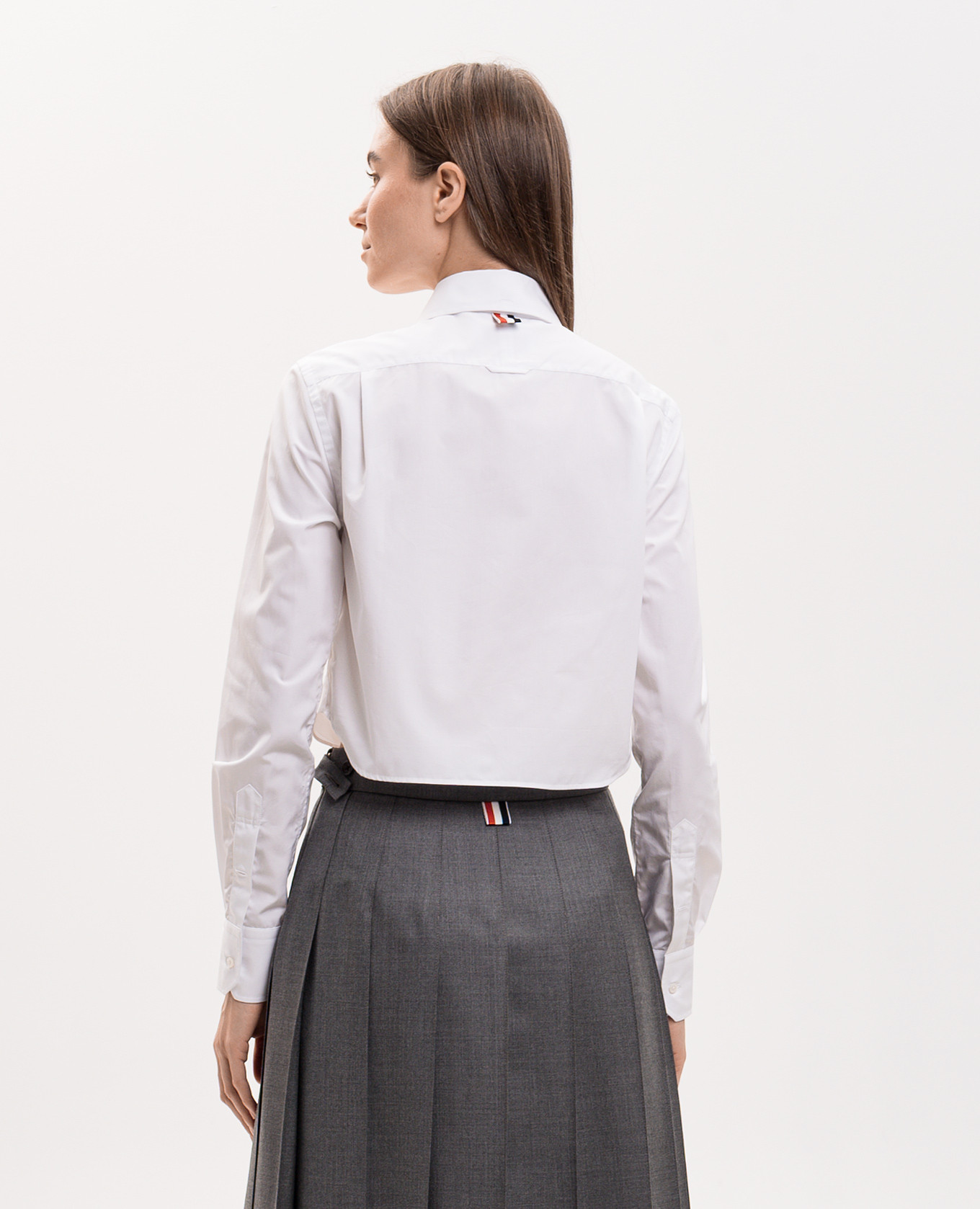 

White shirt with a patch Thom Browne