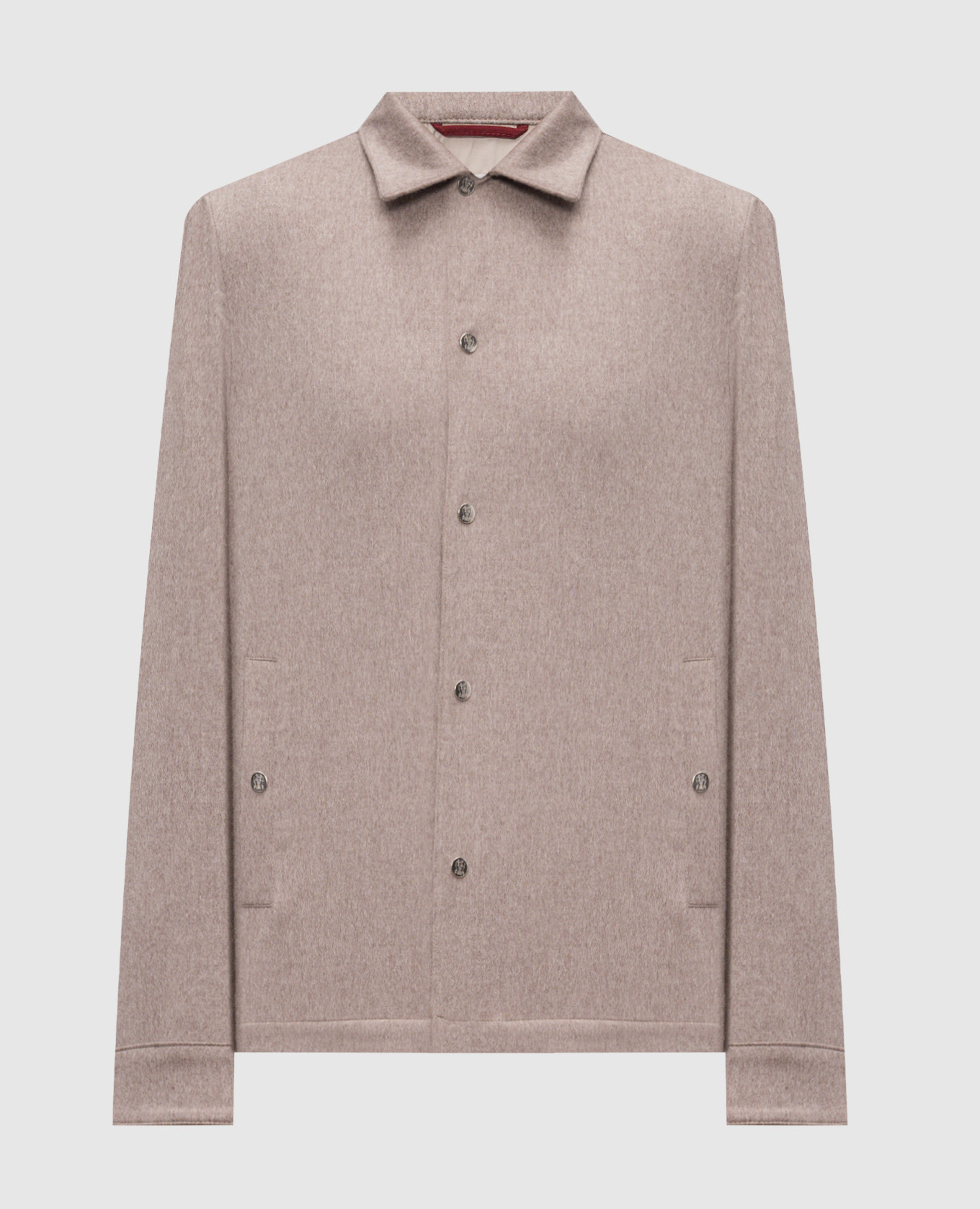 Beige cashmere jacket