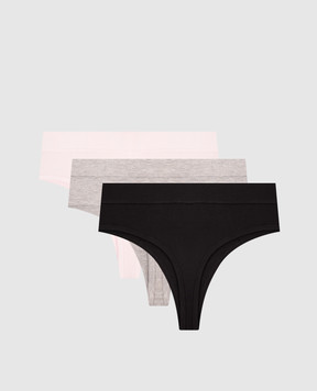 Palm Angels High-rise logo thong set PLA1UWBT06TR