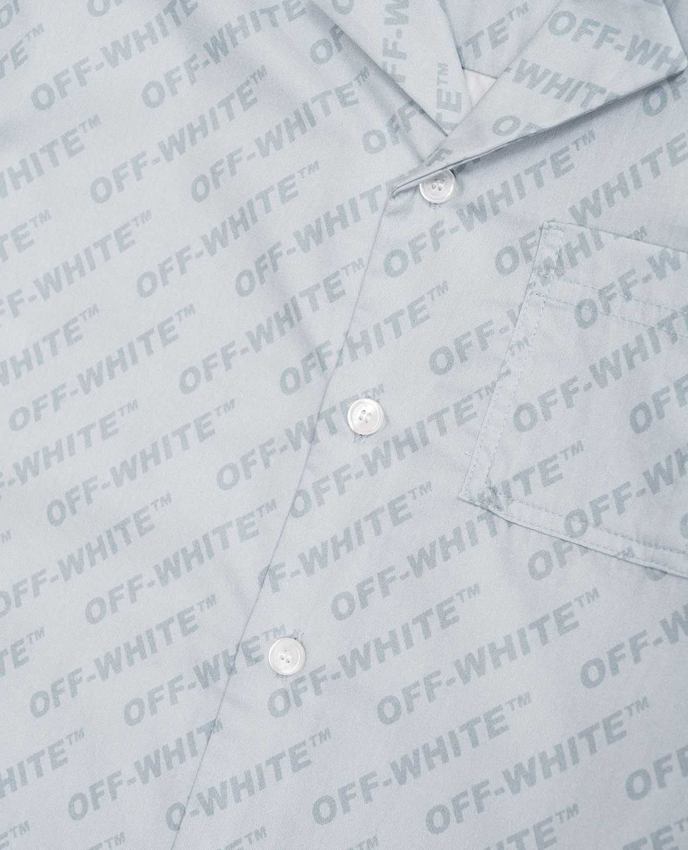 

Children's blue shirt with logo print Off-White, Light blue