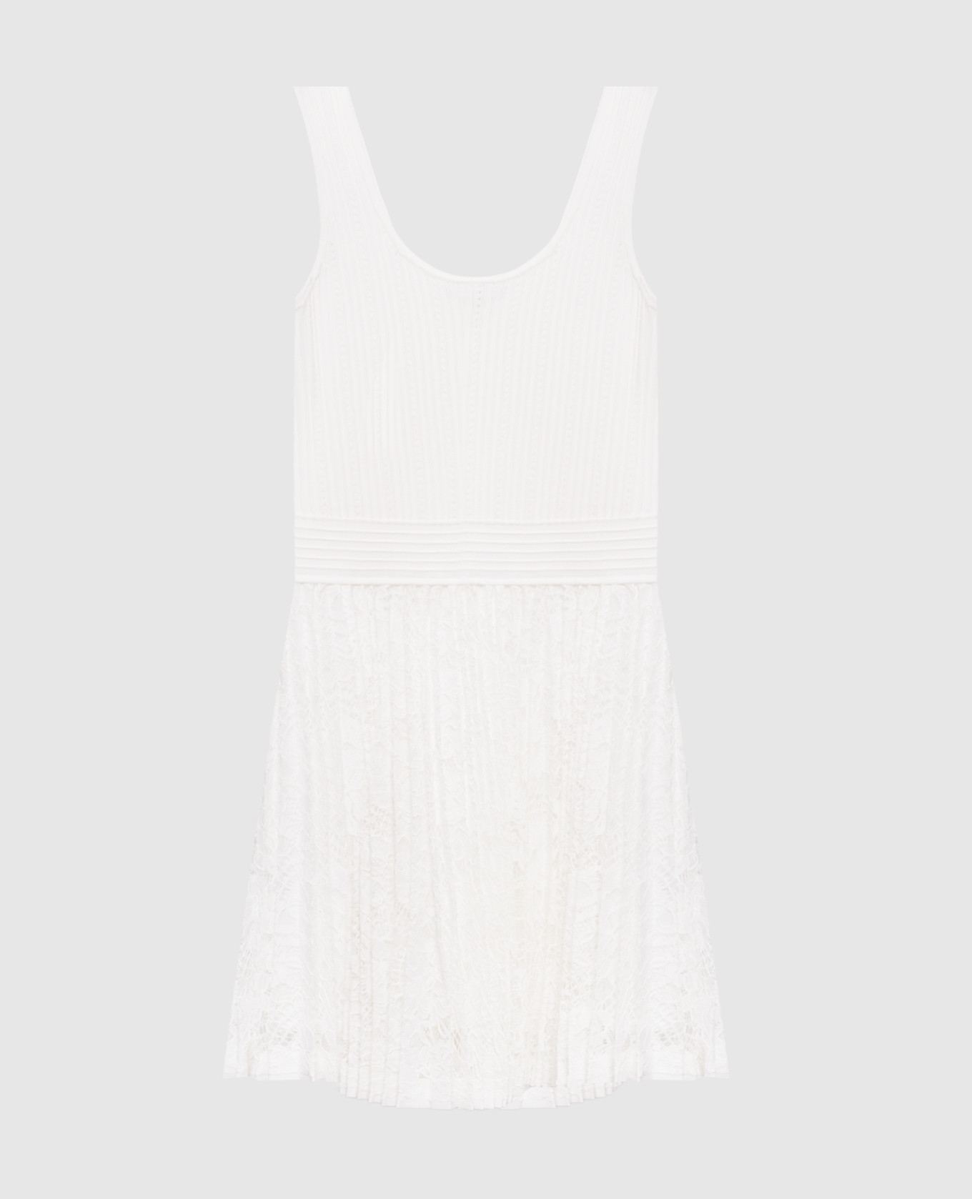 

White dress with lace Simkhai