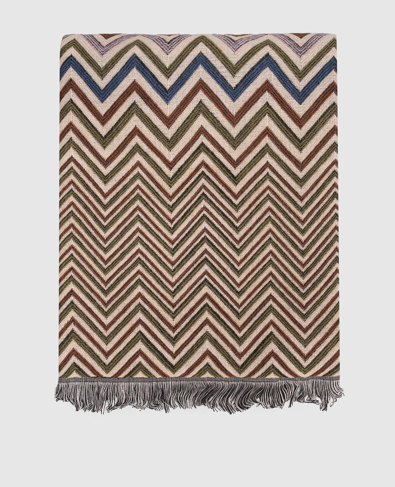 

Antwan plaid with wool pattern Missoni Home, White