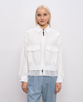 Brunello Cucinelli White jacket MQ986EJ706