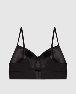 Palm Angels Black bodice with logo patch PLA1UWTP08SI