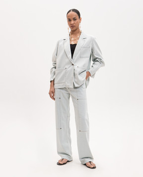 Momoni Naya blue denim jacket MOJA01336MO
