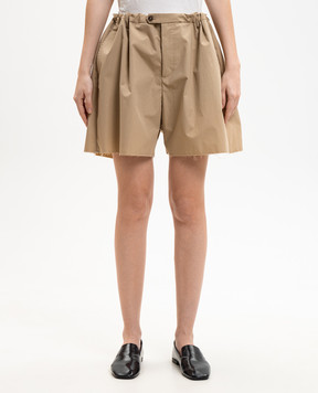Maison Margiela MM6 Brown shorts S62MU0071M35858
