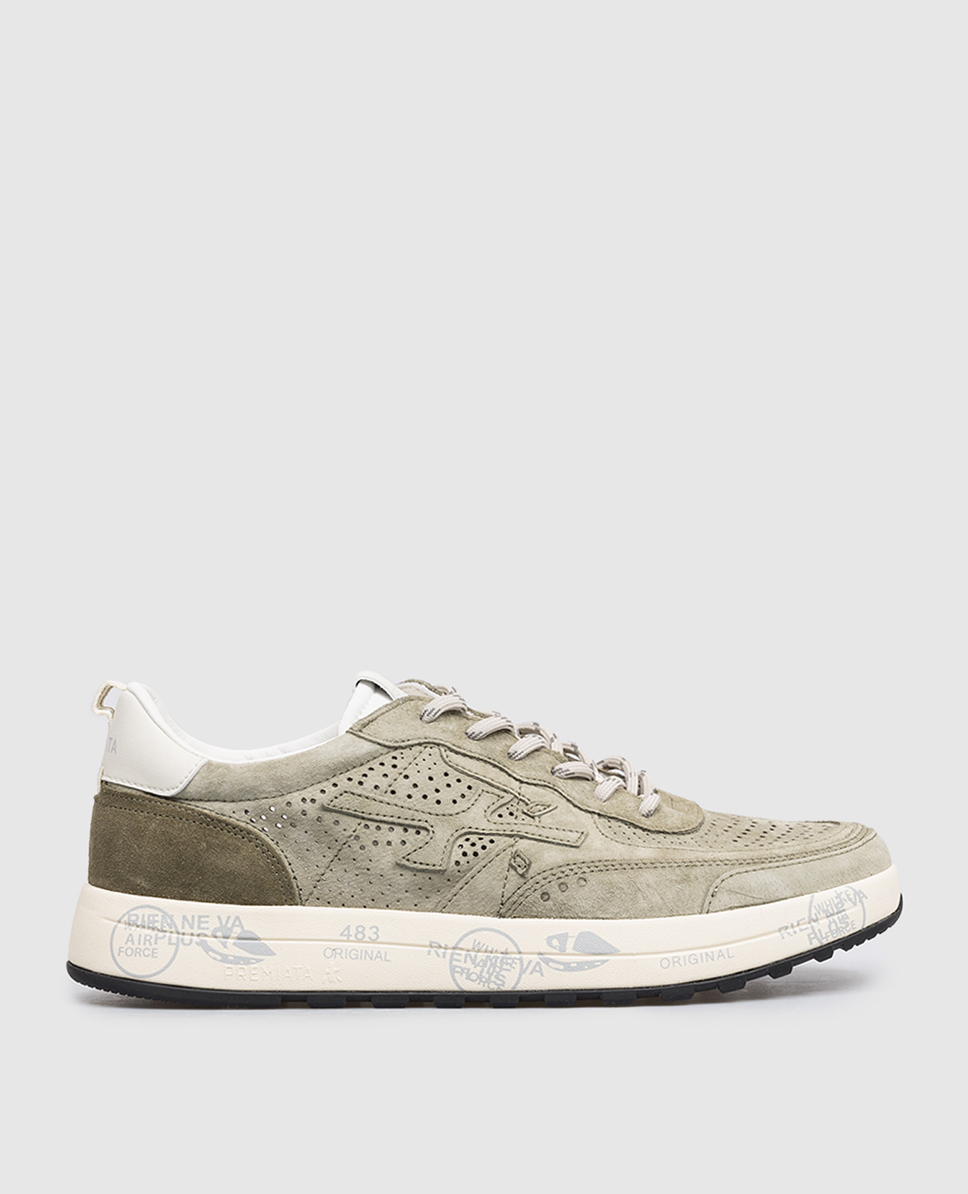 NOUS suede sneakers in khaki