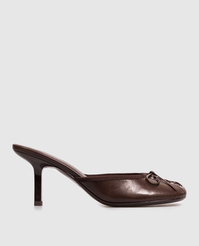 Max & Co Brown leather mules ZUCCA MCLZUCCA