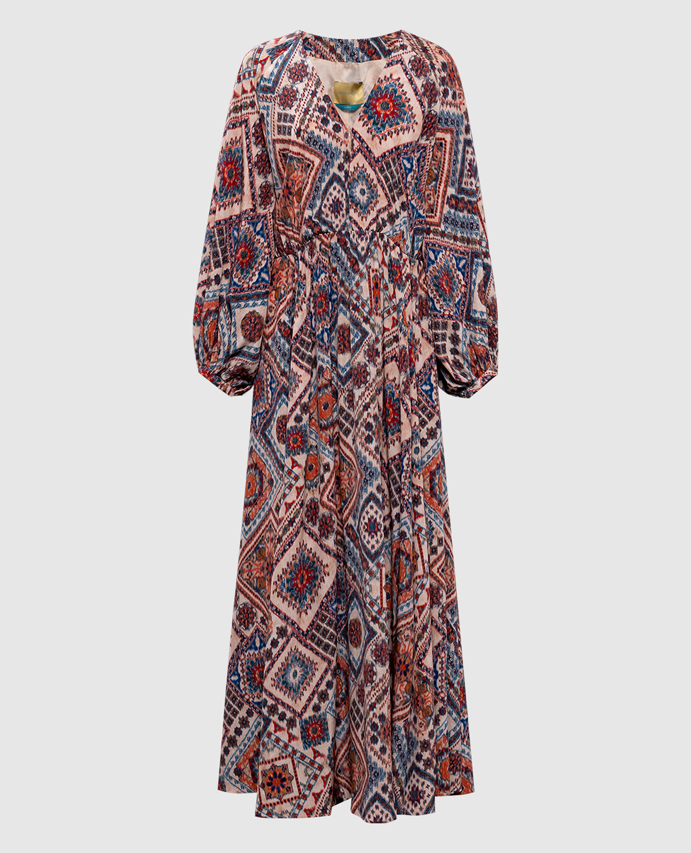 

Pink silk maxi dress FRANCISCO Momoni