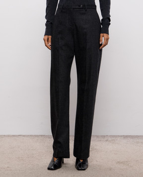 Khaite Hunter grey pants 3214604